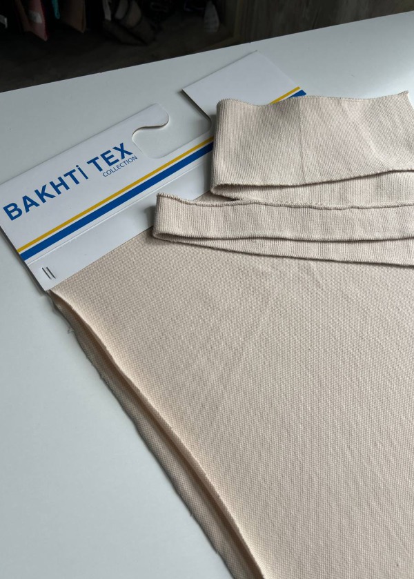 30/1 - ЛАКОСТ 100% БАВОВНА ПЕНЬЄ ТУРЕЧЧИНА - СВІТЛИЙ БЕЖЕВИЙ / A.BEJ