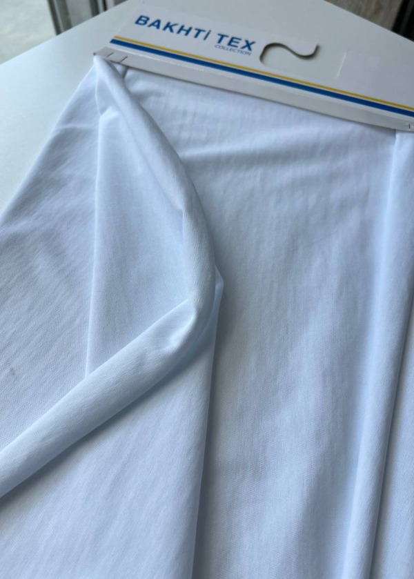 КУЛІР 100% БАВОВНА ПЕНЬЄ ТУРЕЧЧИНА - 240 гр - БІЛИЙ / BEYAZ