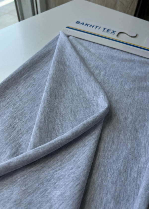 КУЛІР 100% БАВОВНА ПЕНЬЄ ТУРЕЧЧИНА - 240 гр - ГРІ МЕЛАНЖ / GRI OPTIK